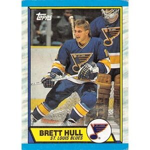 1989-90 Topps - Brett Hull #186‎
